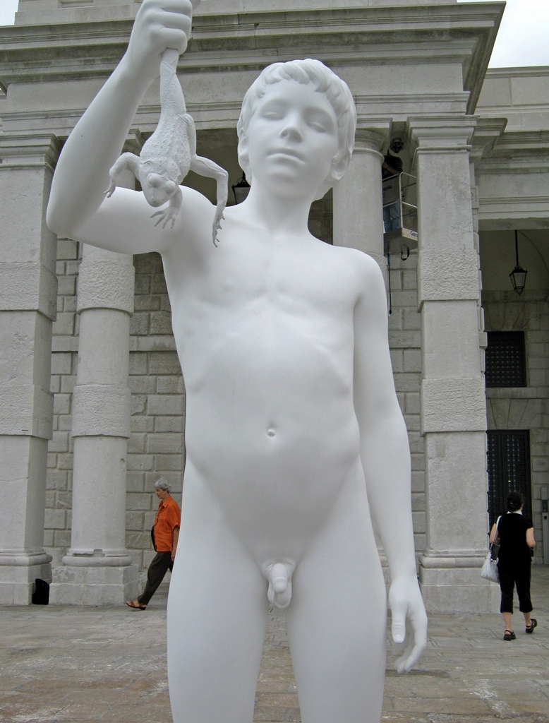 Naked Boy Statue